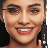 SUGARVOLUMAZINGMASCARA01BLACK - SUGAR Cosmetics Blacklash Volumizing Mascara - 01 Black Up - Looknstyle