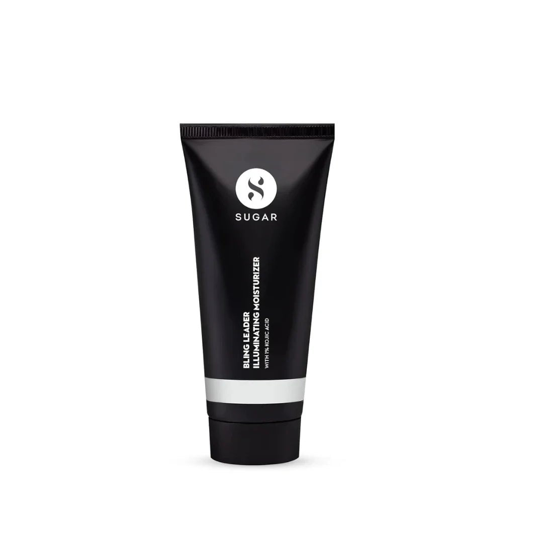 SUGARBLINGLEADER03PEACHPOPPIN - SUGAR Cosmetics Bling Leader Illuminating Moisturizer | Strobe Cream with Vitamin E | Lightweight | Protects against Pollution | 25ml - 01 Gold Diggin - Looknstyle