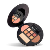SUGAR Cosmetics Contour De Force Eyes And Face Palette | Pigmented, Long - lasting & Smudgeproof | Includes Blush, Bronzer, Highlighter and 6 Eyeshadow shades - 01 Warm Win | 20.3 gm - Deals999
