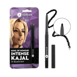 sugar kajal01 - SUGAR Cosmetics Kohl Of Honour Intense Matte Kajal | Waterproof & Smudgeproof | Lasts upto 10hrs | 0.25gm - 01 Black Out - Looknstyle