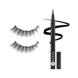 sugar  melodrama-2 - SUGAR Cosmetics Maximeyes Drama Magnetic Eyelashes & Pencil Eyeliner, Matte Finish - 03 Melodrama - Bold & Dramatic (Volumizing) - 3 Ml, Black - Looknstyle