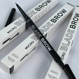 Revolution Relove Power Brow Pencil Dark Brown | Precision Brow Pencil with Spoolie | Fill, Shape & Define Naturally | Smooth Long-Stay Formula | Perfect for Dark Hair Tones | Vegan