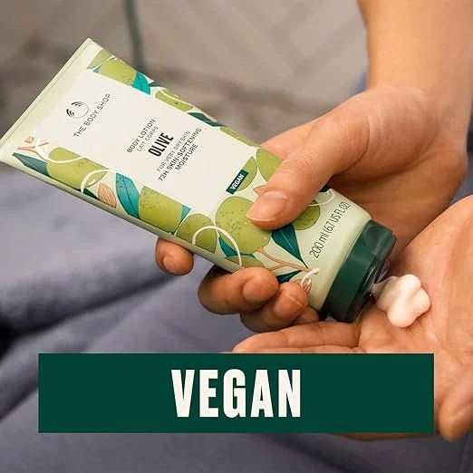 bs201 - The Body Shop Olive Nourishing Body Lotion, 200 ml - Looknstyle