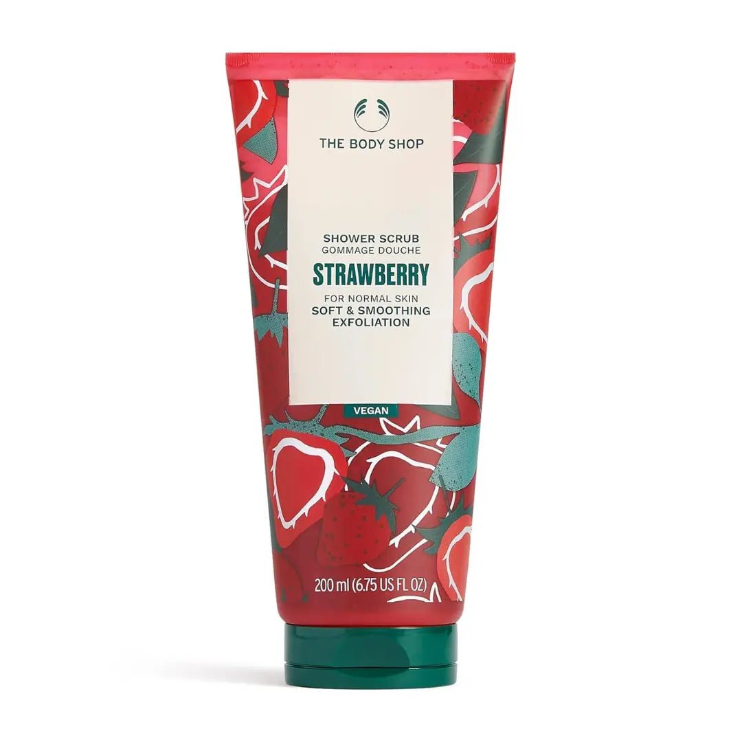 bs178 - The Body Shop Strawberry Body Polish Scrub, 200ml - Looknstyle