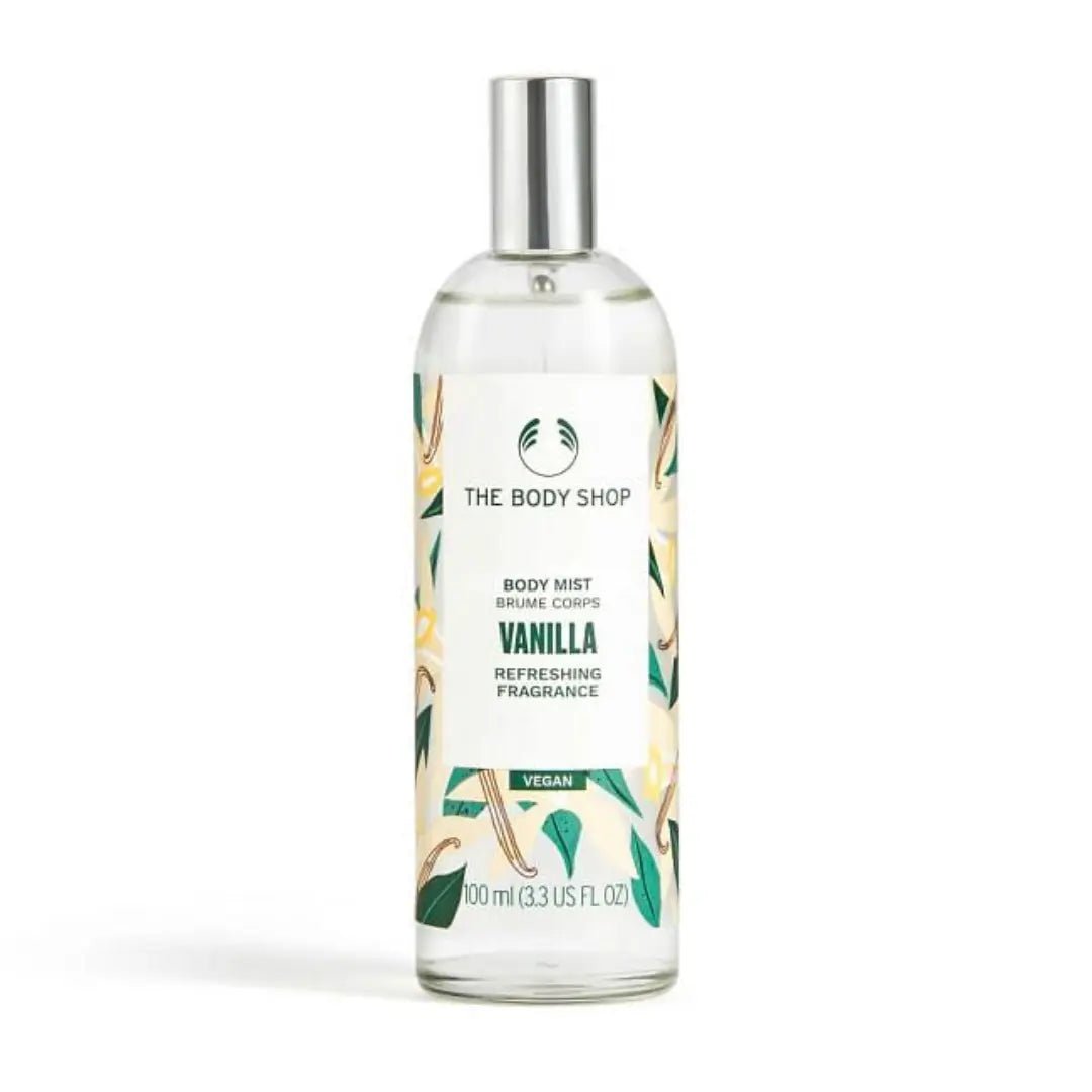 bs223 - The Body Shop Vanila Body Mist (100ml) - Looknstyle