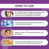 The Derma Co 15% AHA + 1% BHA Beginner Repairing, Radiant Skin, Exfoliating, Removes Impurities Face Peeling Solution for 10 - Minute Weekly Exfoliation - 30ml - Deals999