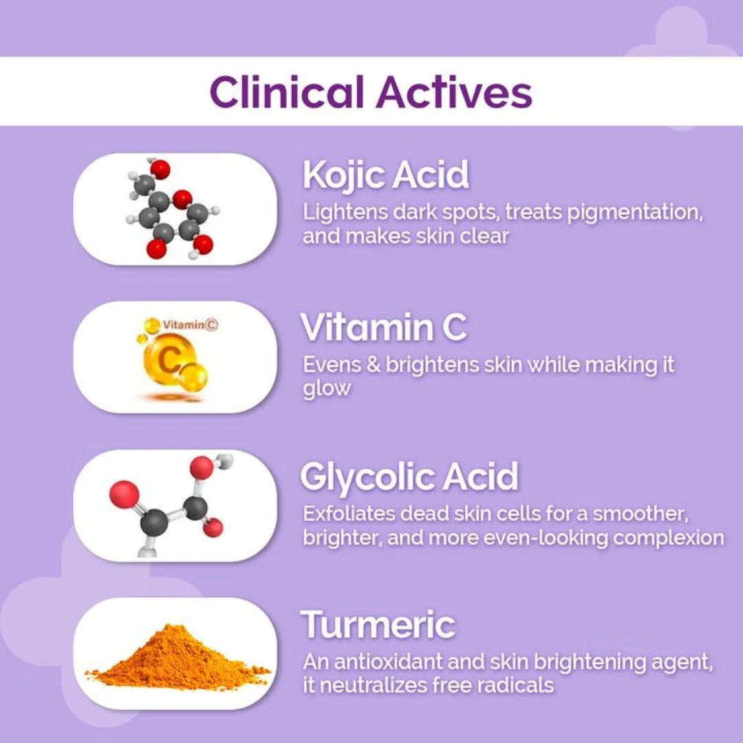 2% Kojic Acid Cream - 30g Treats Pigmentation | Evens Skin Tone