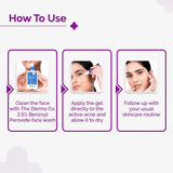 The Derma Co. 2.5% Benzoyl Peroxide Spot Corrector (15g) - Deals999