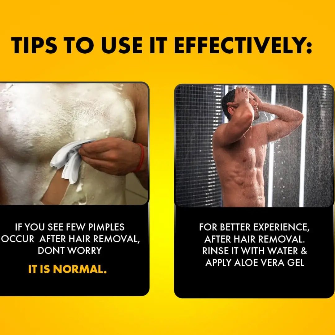 urb12 - urbangabru Hair Removal Cream Spray For Men| Painless Body Hair Removal Fpray For Chest, Back, Legs & Under Arms (200 ml, Aloe Vera) - Looknstyle