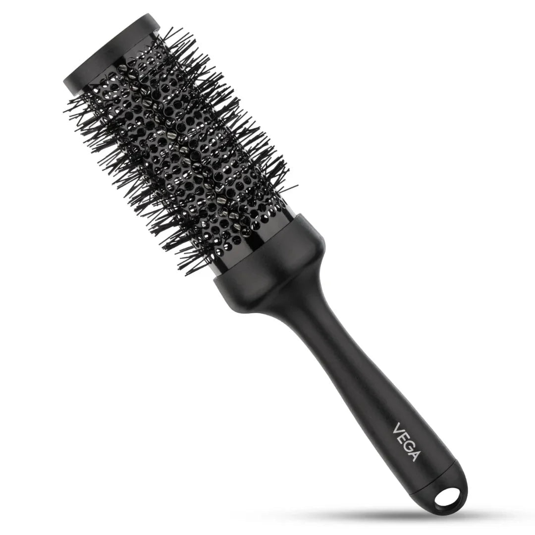 VEGABRUSHH2-PRM - VEGA Hot Curl Brush Medium, black, 125 g - Looknstyle