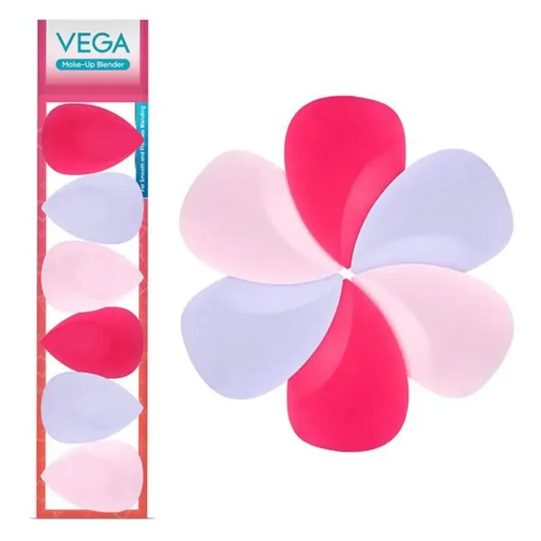 VEGA6BLENDERSET - Vega Make - Up Blender (Pack of 6) - MP - 05 - Looknstyle