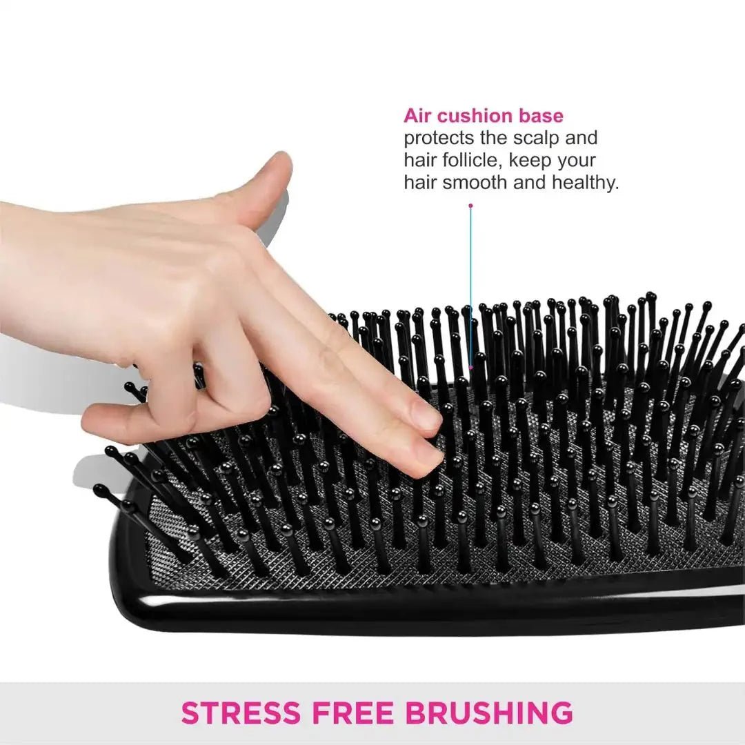 Vega Premium Collection Mini Paddle Hair Brush (India's No.1* Hair Brush Brand) for Men & Women, Black, (8586 M) - Deals999