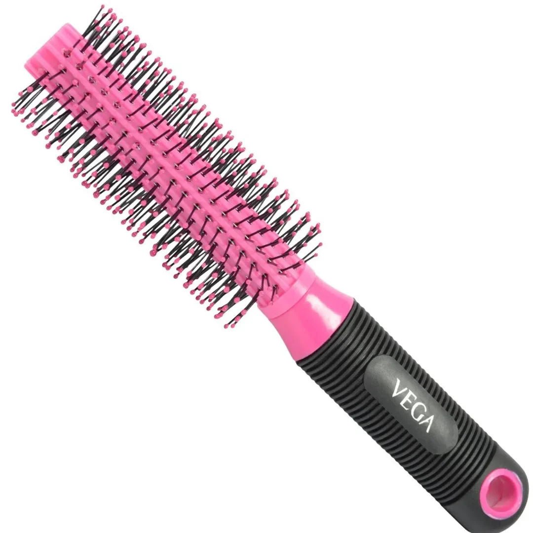 VEGABRUSHR11-RB - Vega Round Hair Brush Indias No1 Hair Brush Brand R11 - RB - Looknstyle