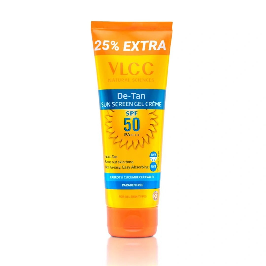 VLCC De Tan SPF 50 PA+++ Sunscreen Gel Cream - 100g - Deals999