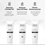 vl76 - VLCC Diamond Facial Kit - 60g | Skin Purifying with Parlour Glow | - Looknstyle