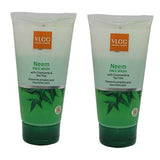 vl144 - VLCC Neem Face Wash Combo Pack of 2 (150 ml*2) - Looknstyle