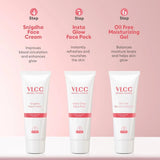vlccpgfacilkid60g - VLCC Party Glow Facial Kit - 60g | Intense Glow For Clear, Bright Skin | - Looknstyle