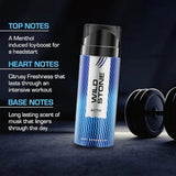 wsactdo150 - Wild Stone Activ Deodorant for Men, Pack of 2 (150ml each) - Looknstyle