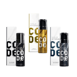 ws60 - Wild Stone Chrome, Gold & Platinum Perfume Body Spray For Men - 120ml (Pack of 3) - Looknstyle