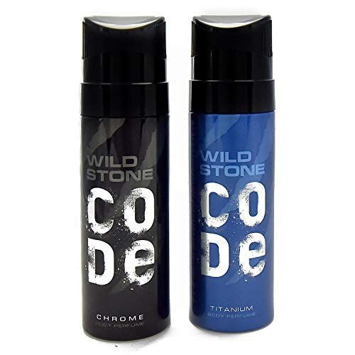 ws50 - Wild Stone Code Chrome & Titanium Combo - Looknstyle
