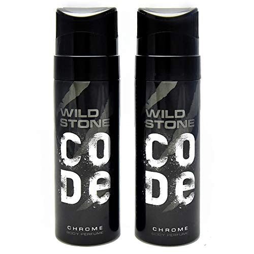ws35 - Wild Stone Deo Chrome (Pack Of 2) - Looknstyle
