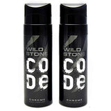 ws35 - Wild Stone Deo Chrome (Pack Of 2) - Looknstyle