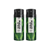 ws59 - Wild Stone Forest Spice Deodorant For Men 150 ML (Pack of 2) - Looknstyle