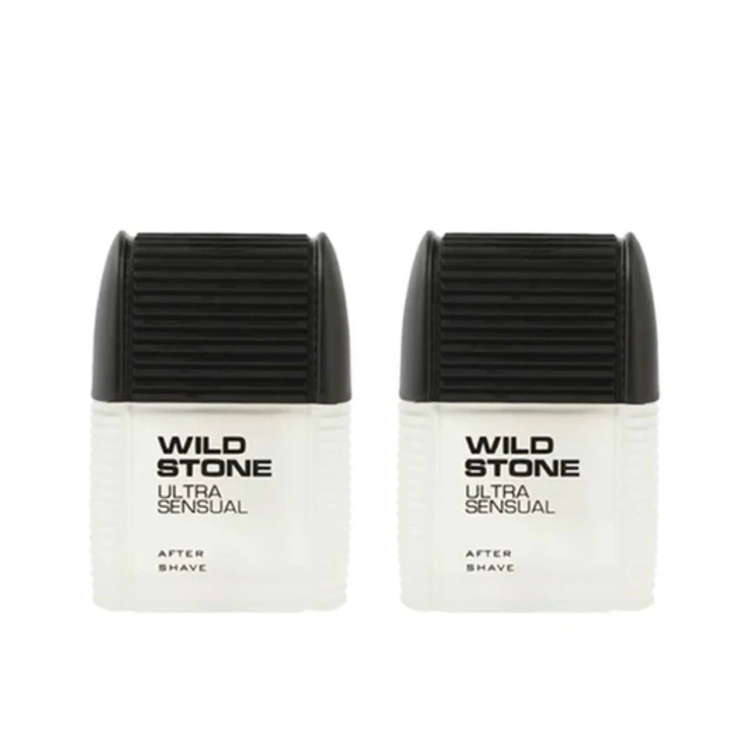 wsusasl50*2 - Wild Stone Ultra Sensual After Shave Lotion for Men, Pack of 2 (50ml each) - Looknstyle