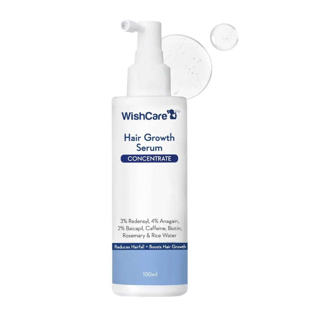 WISHCAREHAIRGROWTHSERUM100ML - WishCare Hair Growth Serum For Scalp | 94% Saw New Hair Growth | Redensyl & Rosemary Oil | 100% Saw Hairfall Reduction | In - Vivo Tested | For Men & Women | 30ml - Looknstyle