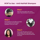 wodcft - WOW Skin Science Onion & Collagen Anti - Hairfall Shampoo (500ml) - Looknstyle