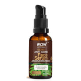 waafcserm - WOW Skin Science Anti Acne Face Serum | Natural Neem Leaf & Tea Tree Oil (30ml) - Looknstyle