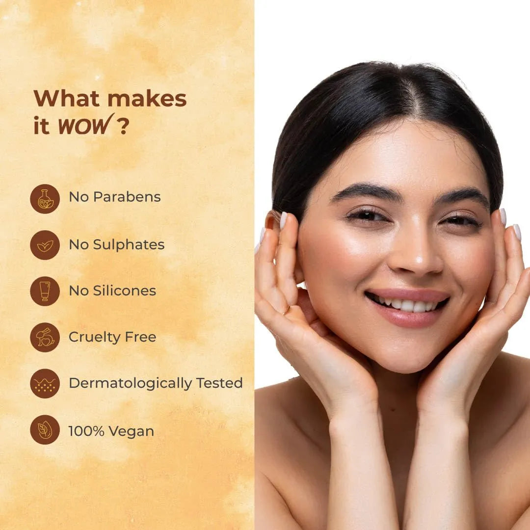 WOW Skin Science Purifying Multani Mitti Face Wash for All Skin Types - 100ml (Pack of 2)