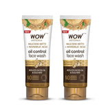 WOW Skin Science Purifying Multani Mitti Face Wash for All Skin Types - 100ml (Pack of 2)