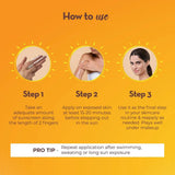 WOW Skin Science Sunscreen Gel For All Skin Types | SPF 55 PA++++ | With Glutathione & Aloe Vera Extract (50ml)