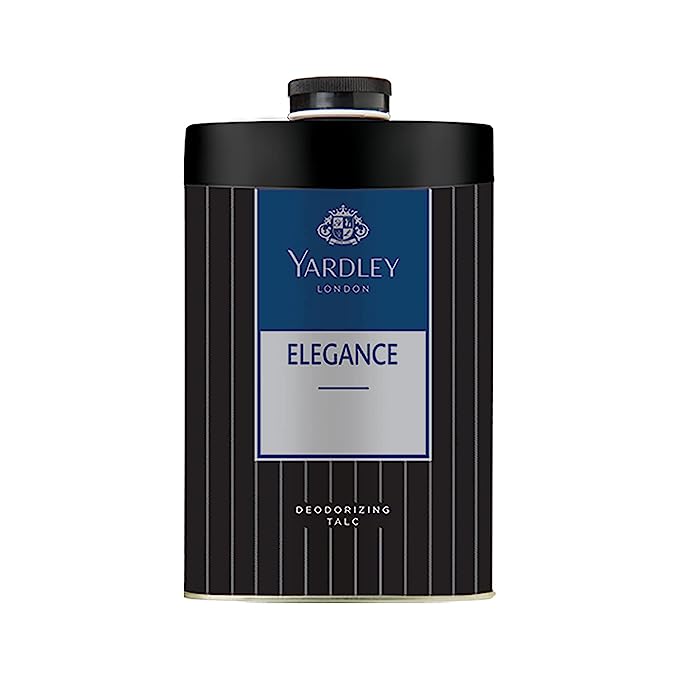 yarde5 - YARDLEY 2 Elegance Talc For Men & Women 250 g *2 Pcs (2 x 250 g) - Looknstyle