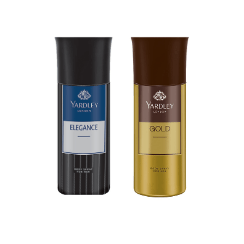yarde6 - Yardley Amazeddeal London Gold and Elegance Deo Combo for Men - Pack of 2 - Looknstyle