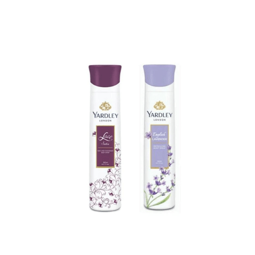 yard271 - Yardley London Deodorant For Women English Lavender and Lace Satin Combo Pack 2 (150 ml) - Looknstyle