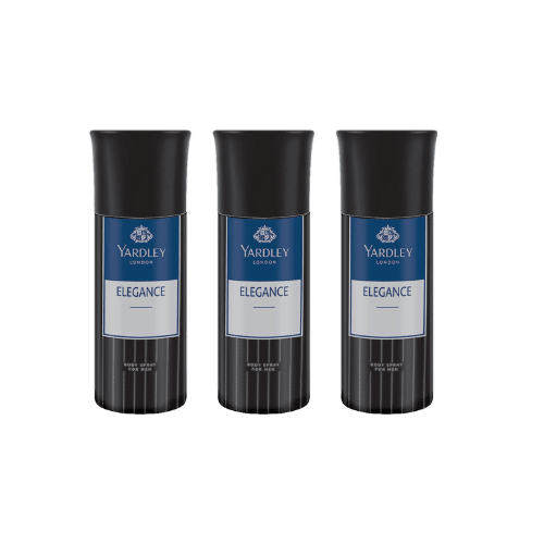 yd14 - Yardley London Elegance Deodorant For Men 150 - ML (Pack of 3) - Looknstyle
