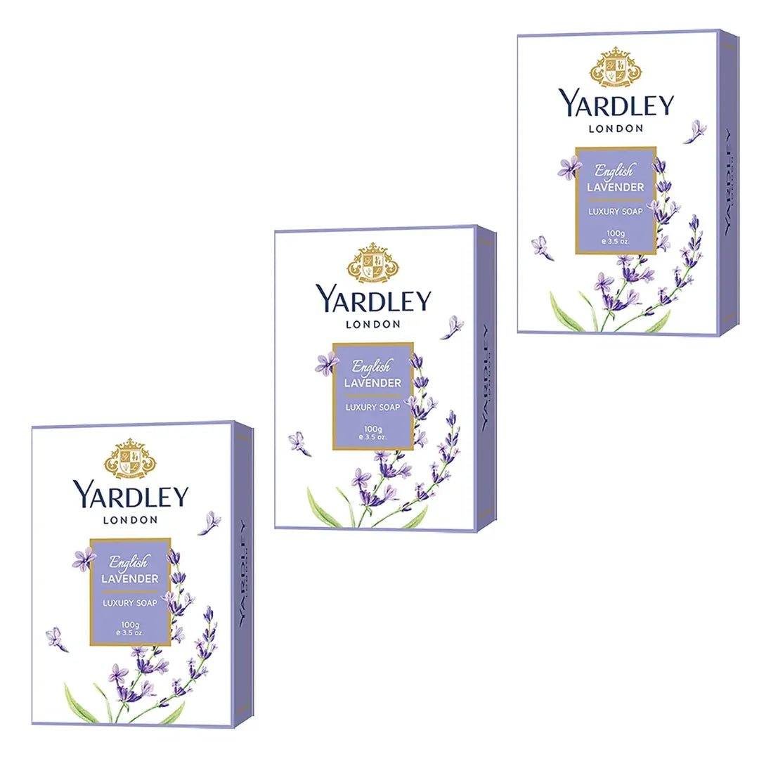 ydelsp - Yardley London English Lavender Luxury Soap| Daily Bathing Soap For Women100g Each (Pack of 3) - Looknstyle