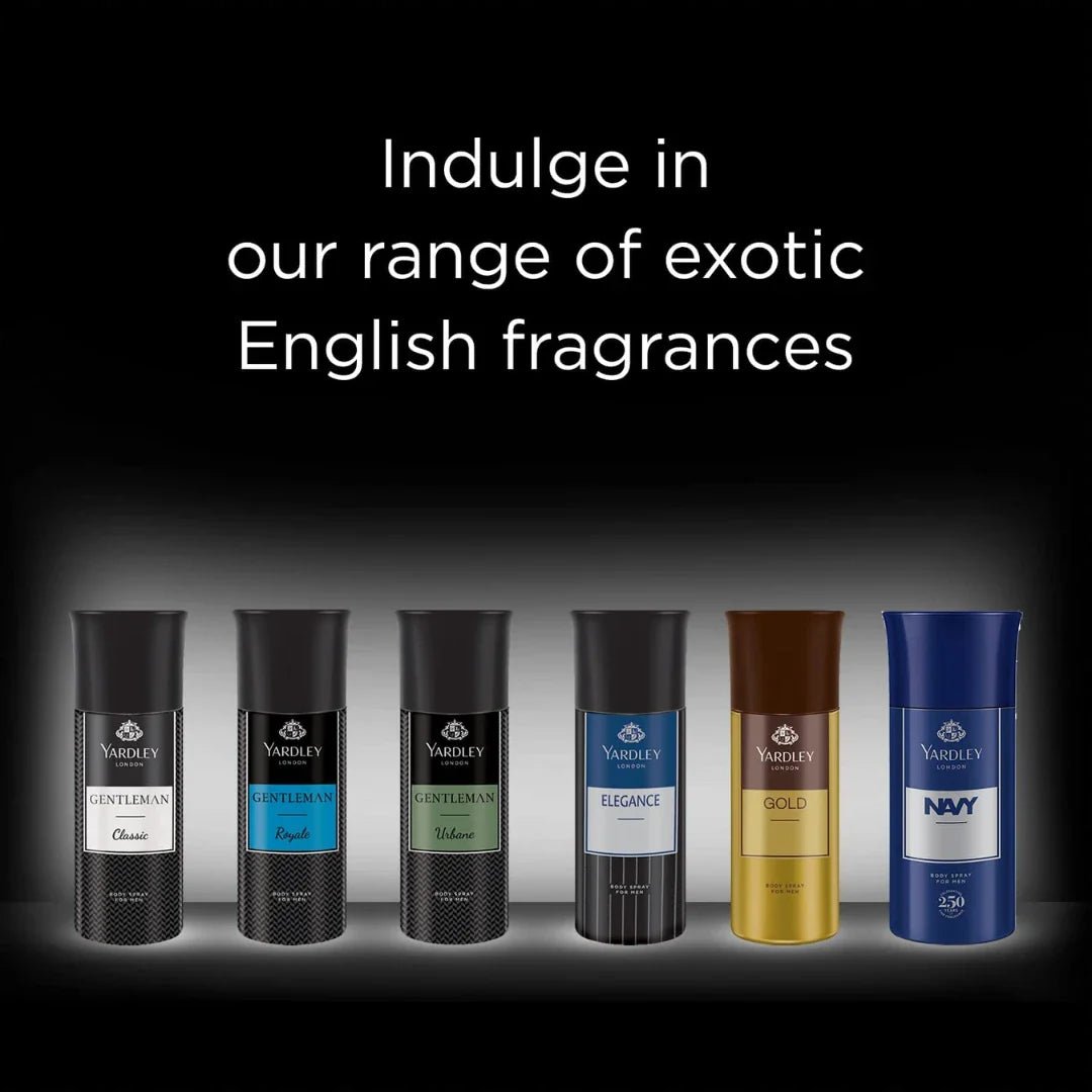 yargld - Yardley London Gold Body Spray For Men (150ml) - Looknstyle