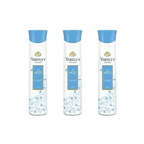 yd34 - Yardley London Lace Deodorant For Women 150 - ML (Pack of 3) - Looknstyle