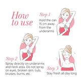 yd53 - Yardley London Women Royal Red Rose Deodorant Spray for Women 150ml (Pack of 3) - Looknstyle