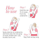 yd53 - Yardley London Women Royal Red Rose Deodorant Spray for Women 150ml (Pack of 3) - Looknstyle