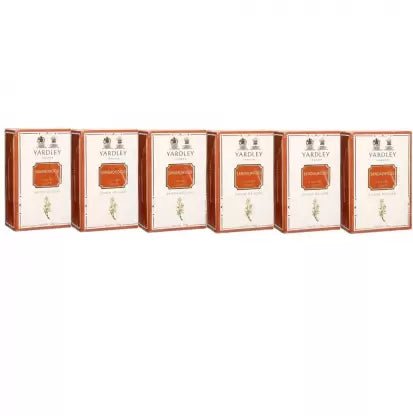 yd56 - Yardley Sandalwood Luxury Soap, 100g (Pack of 6) - Looknstyle